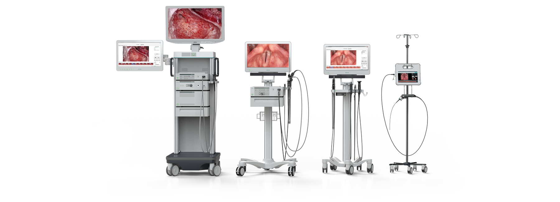 The complete XION endoscopy system line-up
